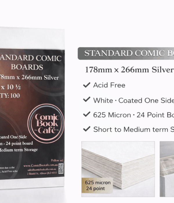 Standard Comic Book Boards - Silver