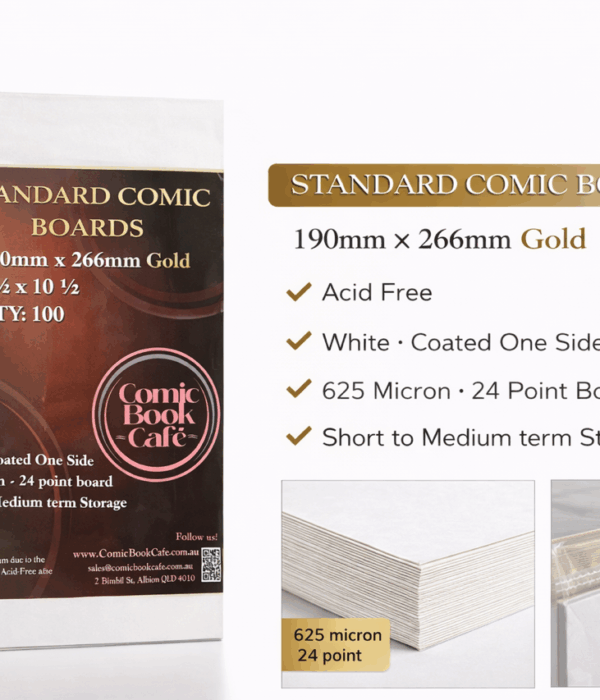Standard Comic Book Boards - Gold
