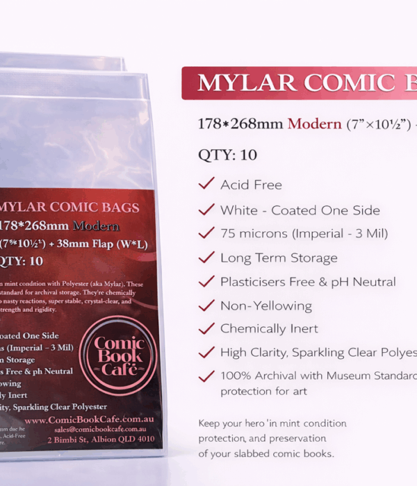 Mylar Comic Bags - Modern